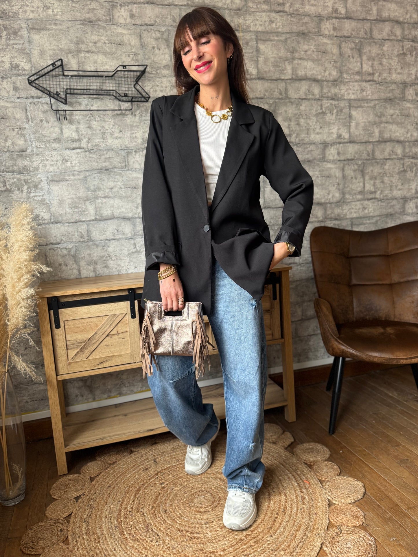 Blazer Oversize Noir
