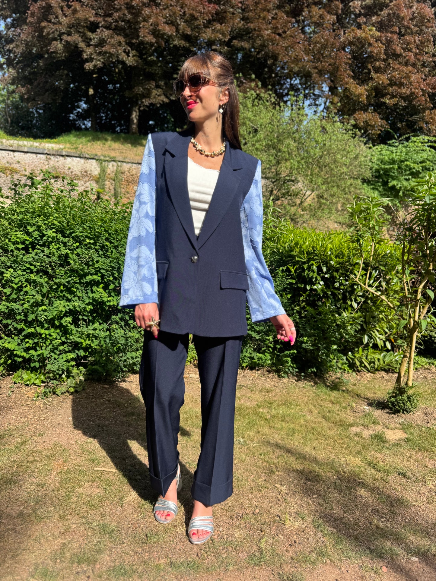 Pantalon Salomon Bleu Marine 🇫🇷