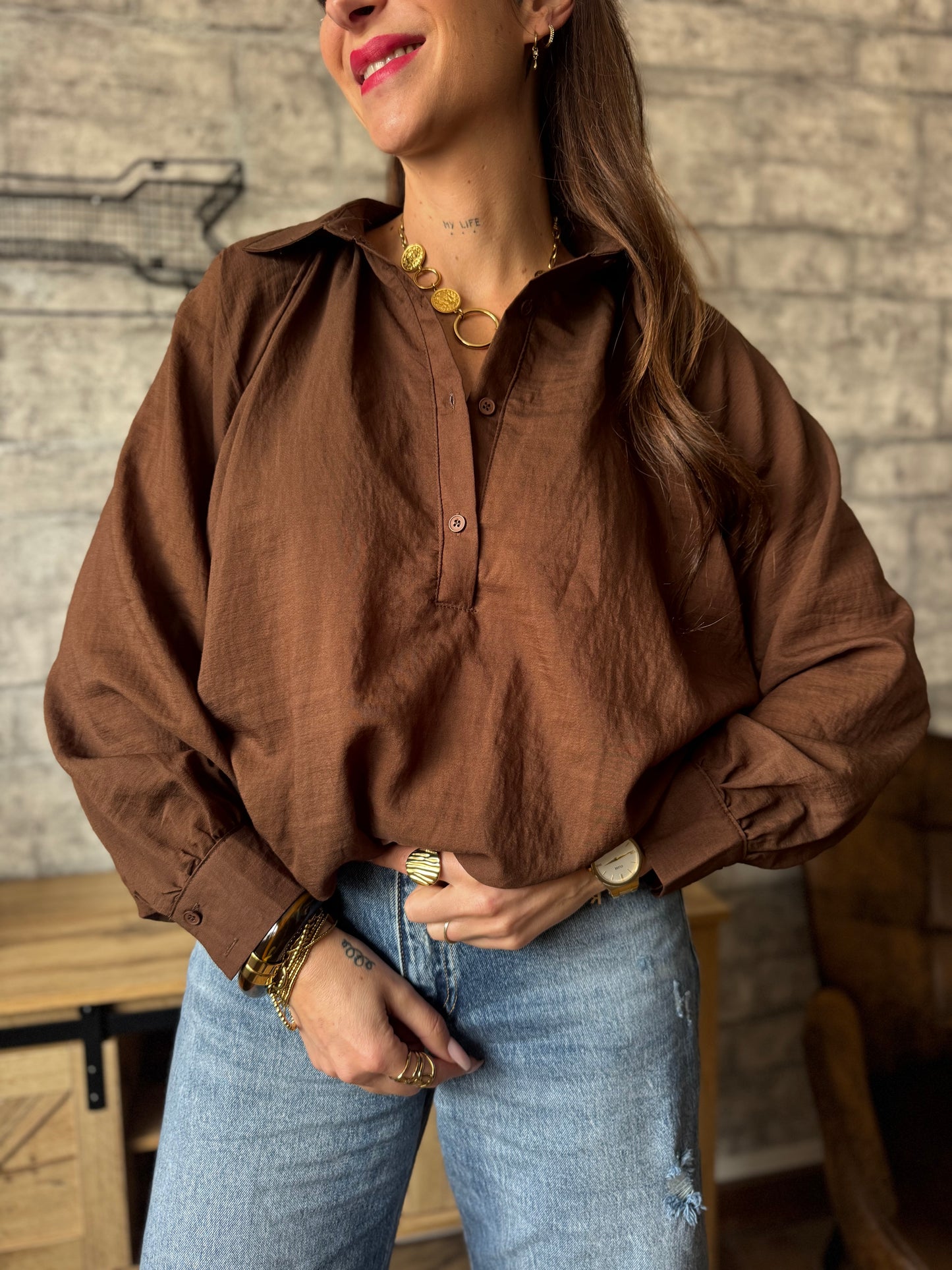 Blouse Boule Chocolat
