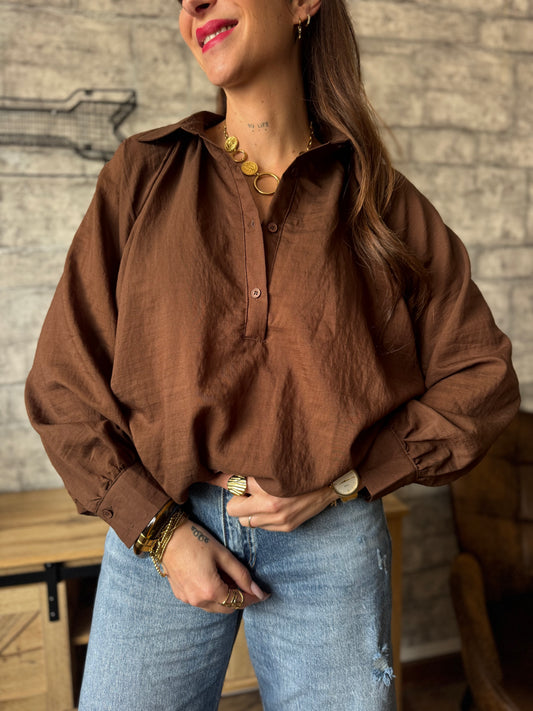 Blouse Boule Chocolat