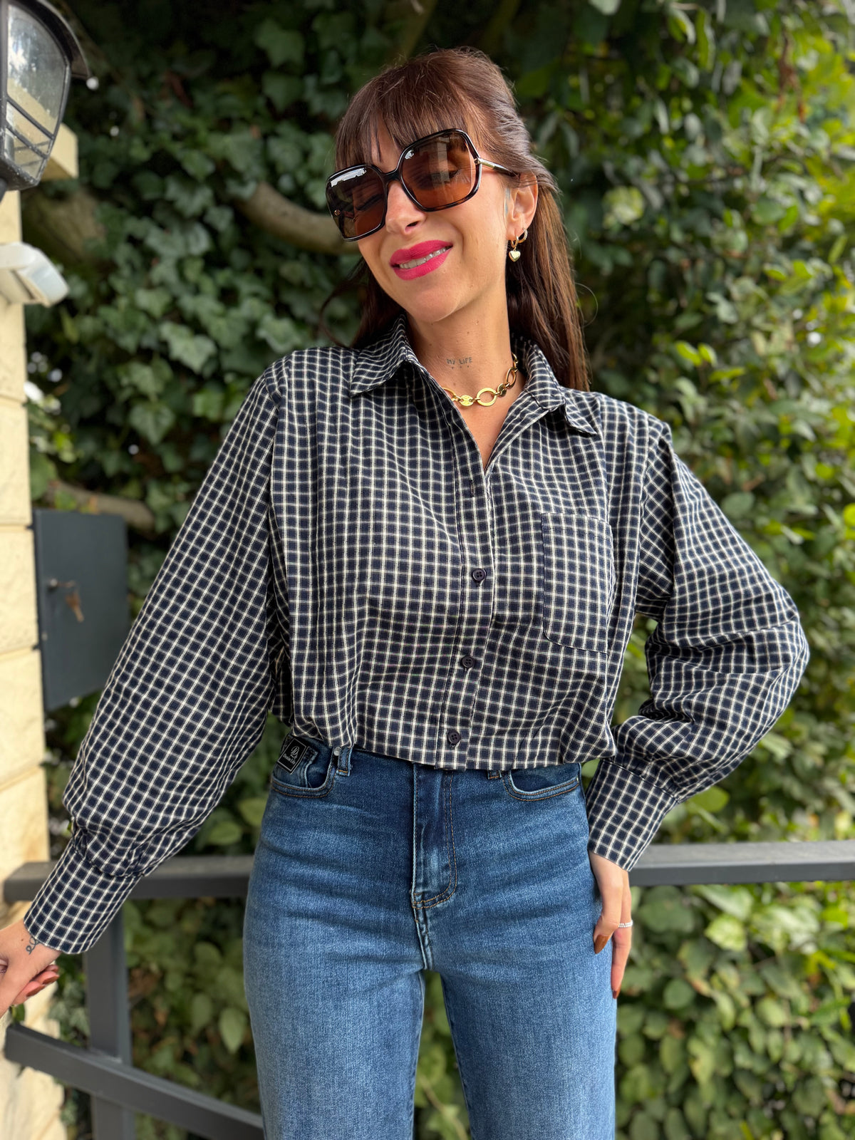 Chemise Raye Bleu