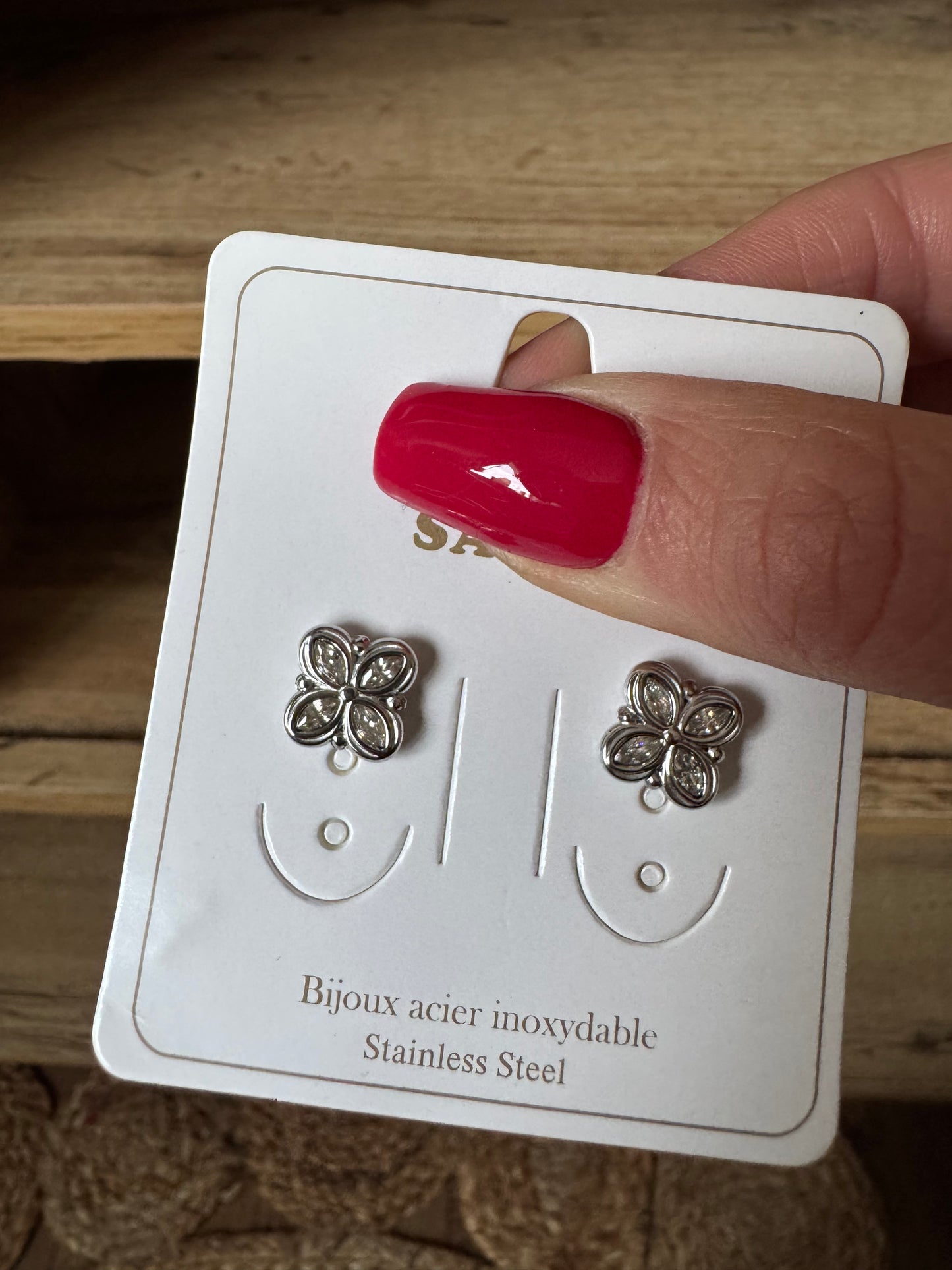 Boucle d’oreille Flo