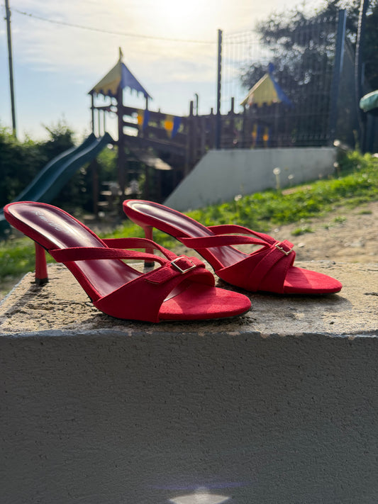 Mules Joia Rouge