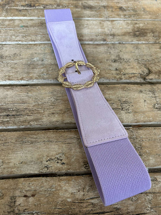 Ceinture Feuille Lilas