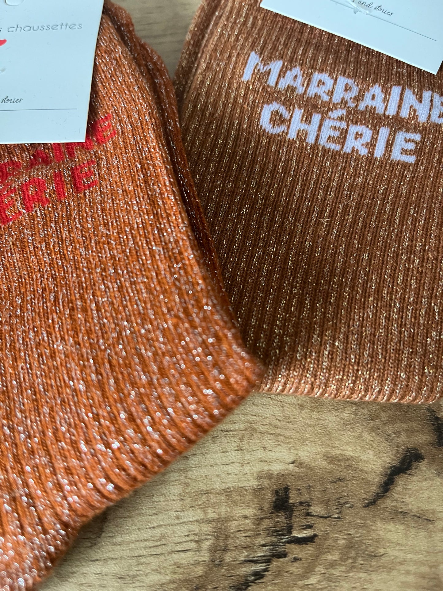 Chaussettes Marraine Chérie