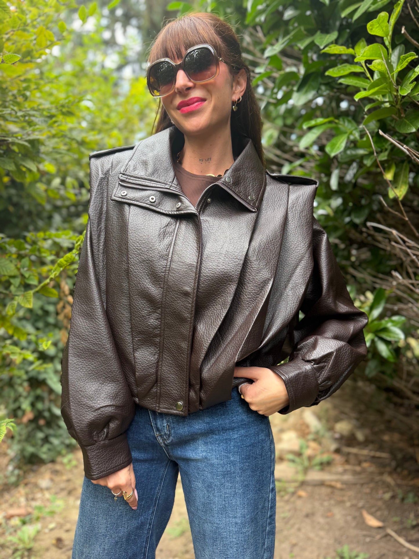 Veste Albane Chocolat