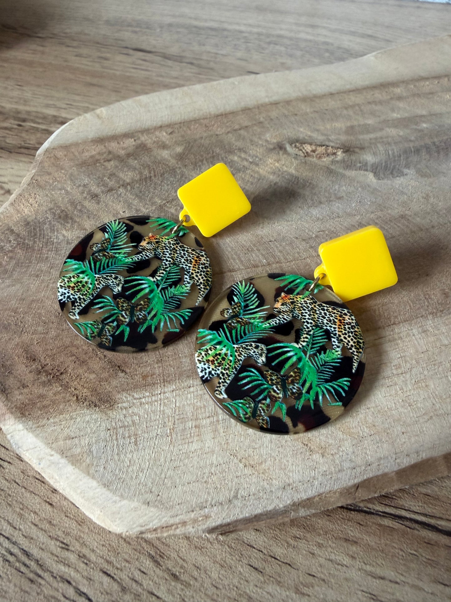 Boucle D’oreille Savane