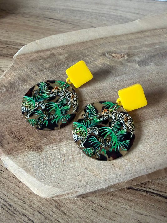 Boucle D’oreille Savane