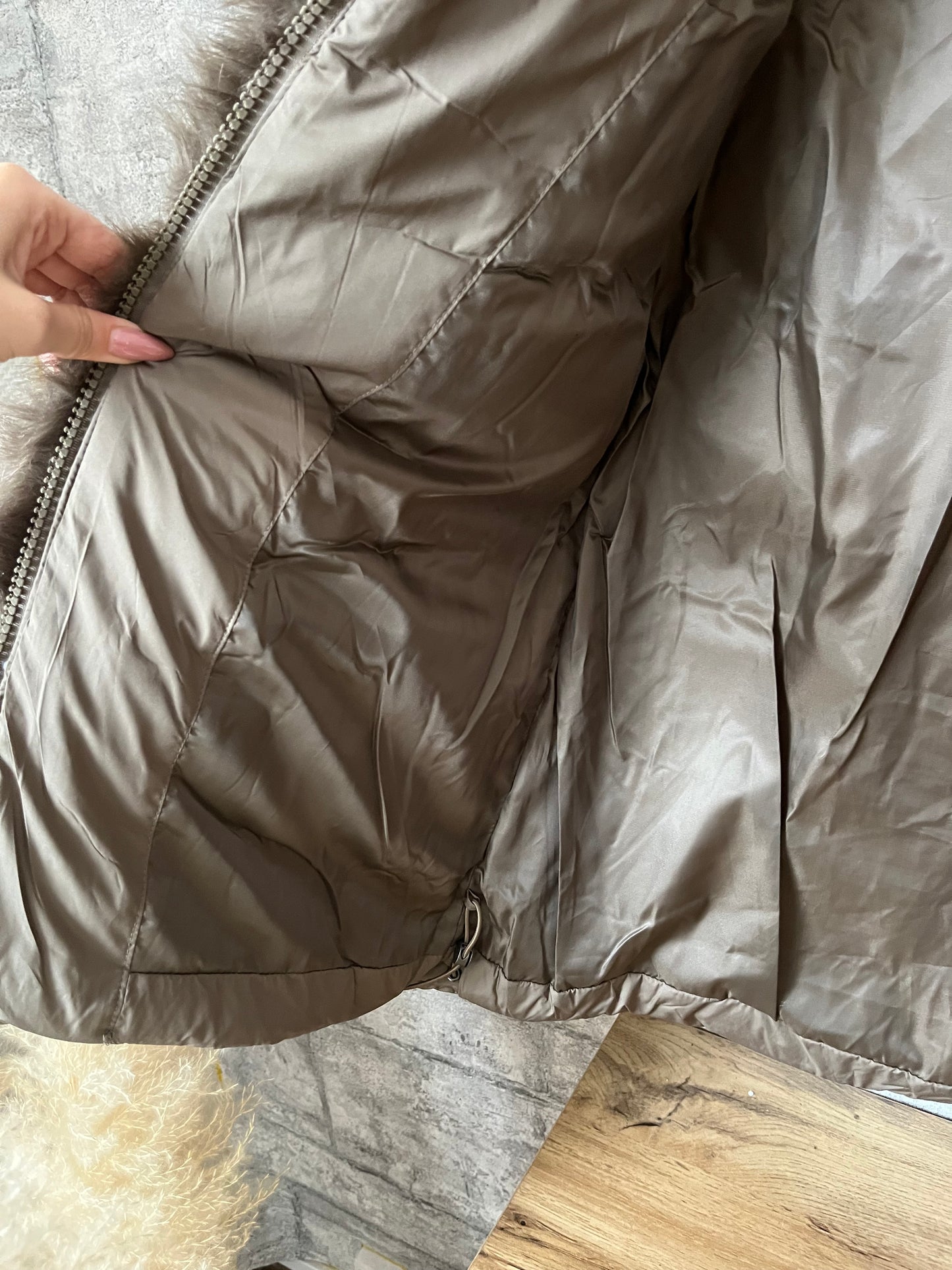 Doudoune Paloma Kaki (fourrure amovible)