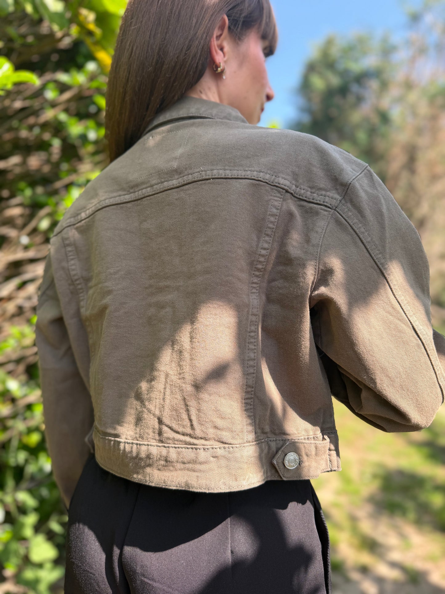 Veste Jean’s Courte Kaki
