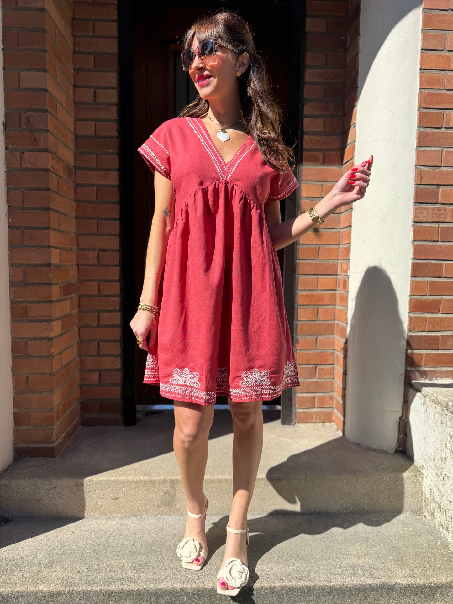Robe Zoé Terracotta