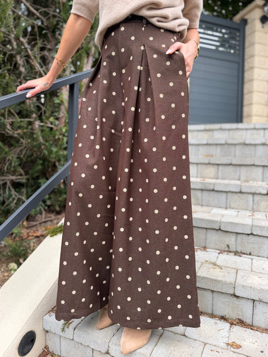 Pantalon Liam Chocolat