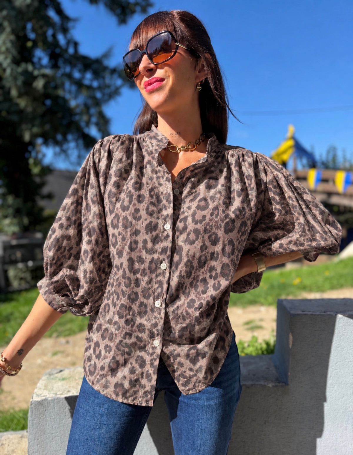 Chemise Léopard New