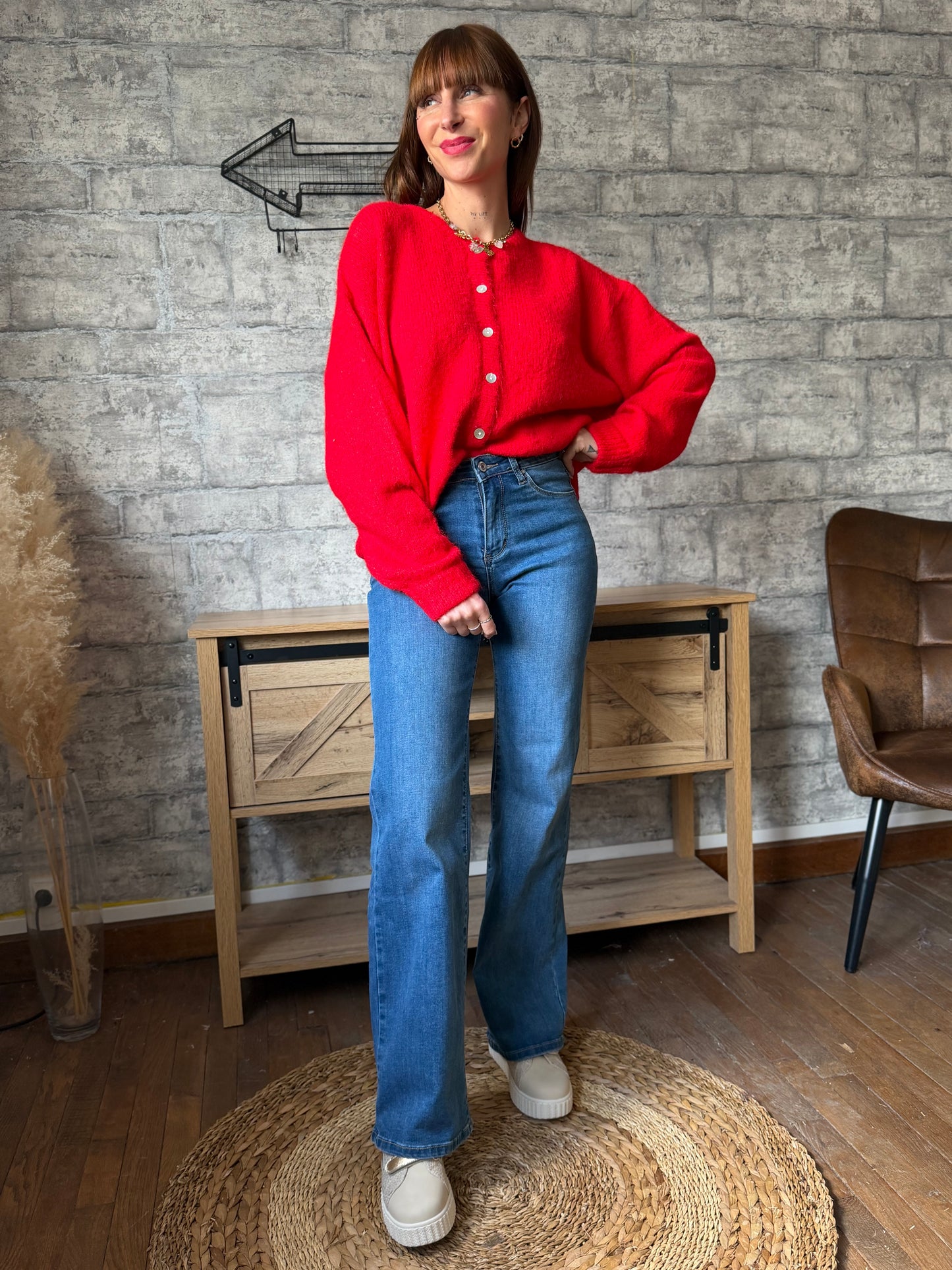 Gilet Elliot Rouge