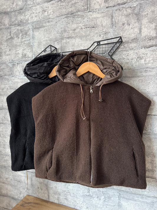 Veste Sans Manches Réversible