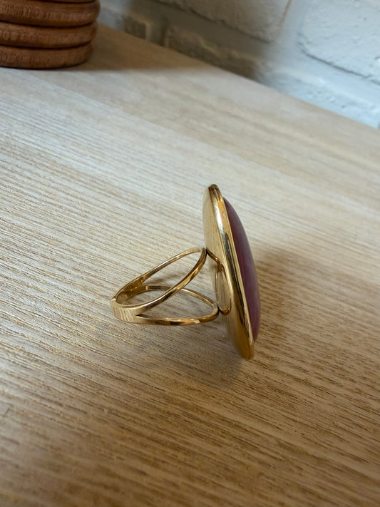 Bague Pierre Rose