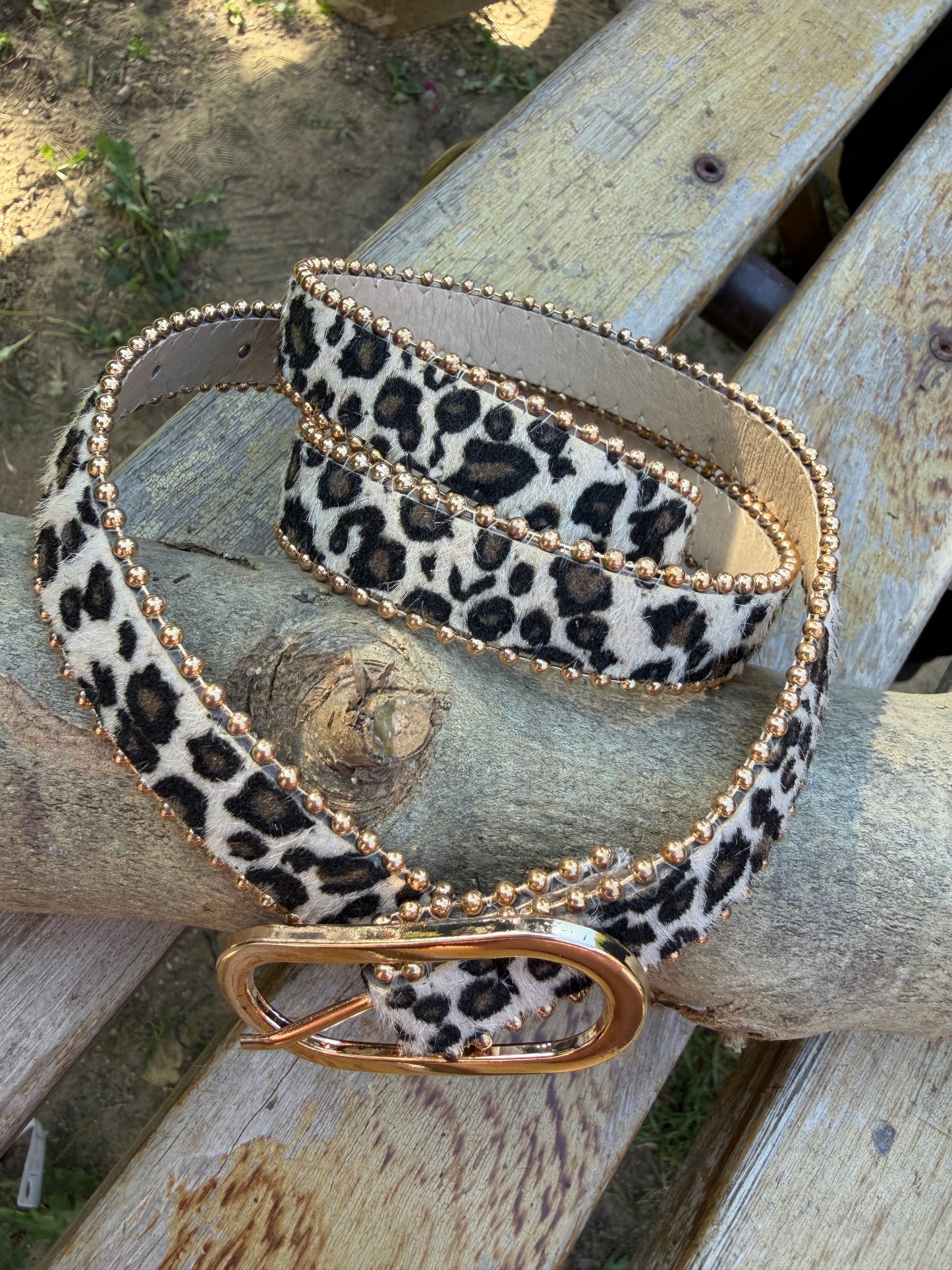 Ceinture Léopard