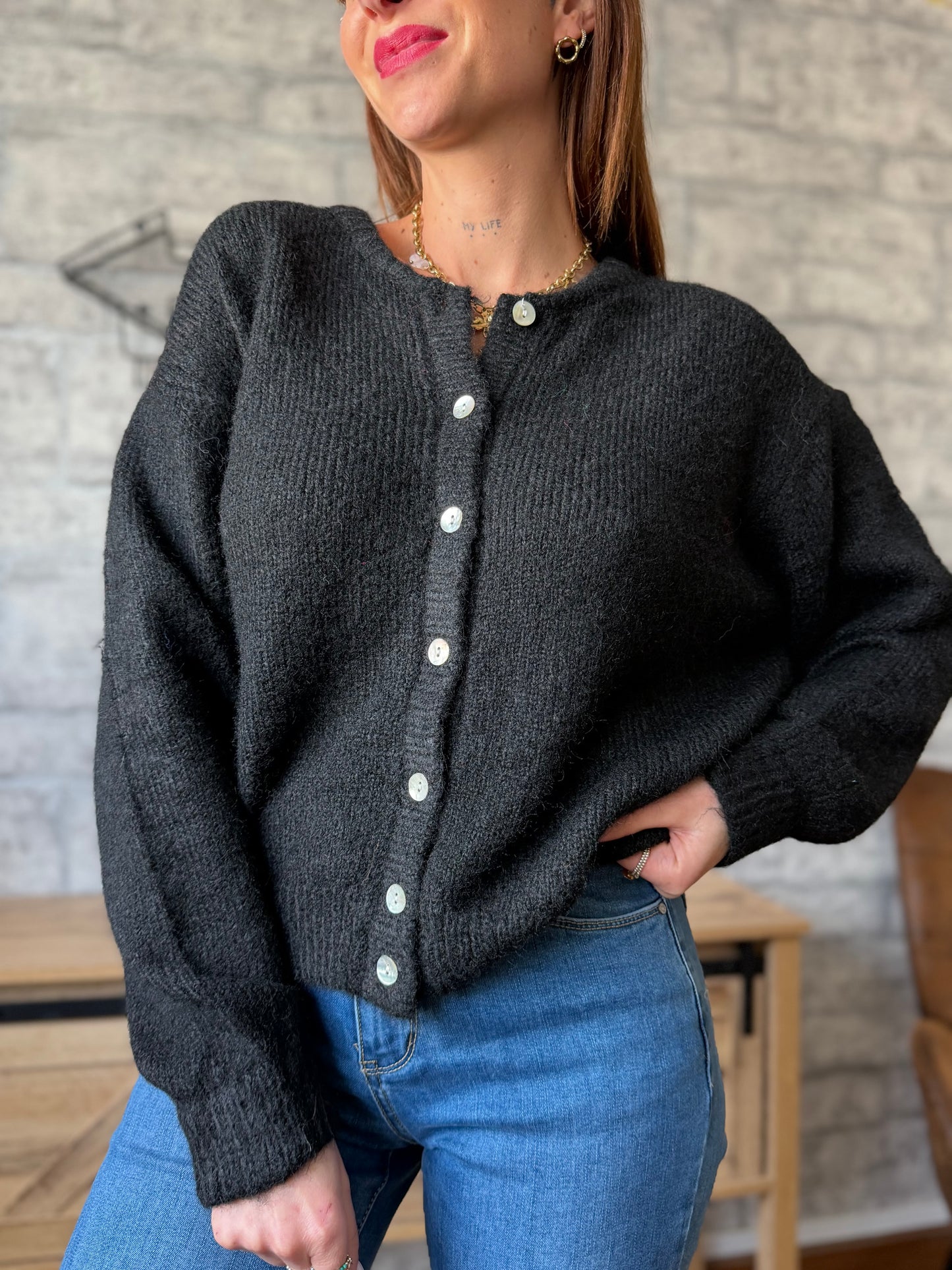 Gilet Elliot Noir
