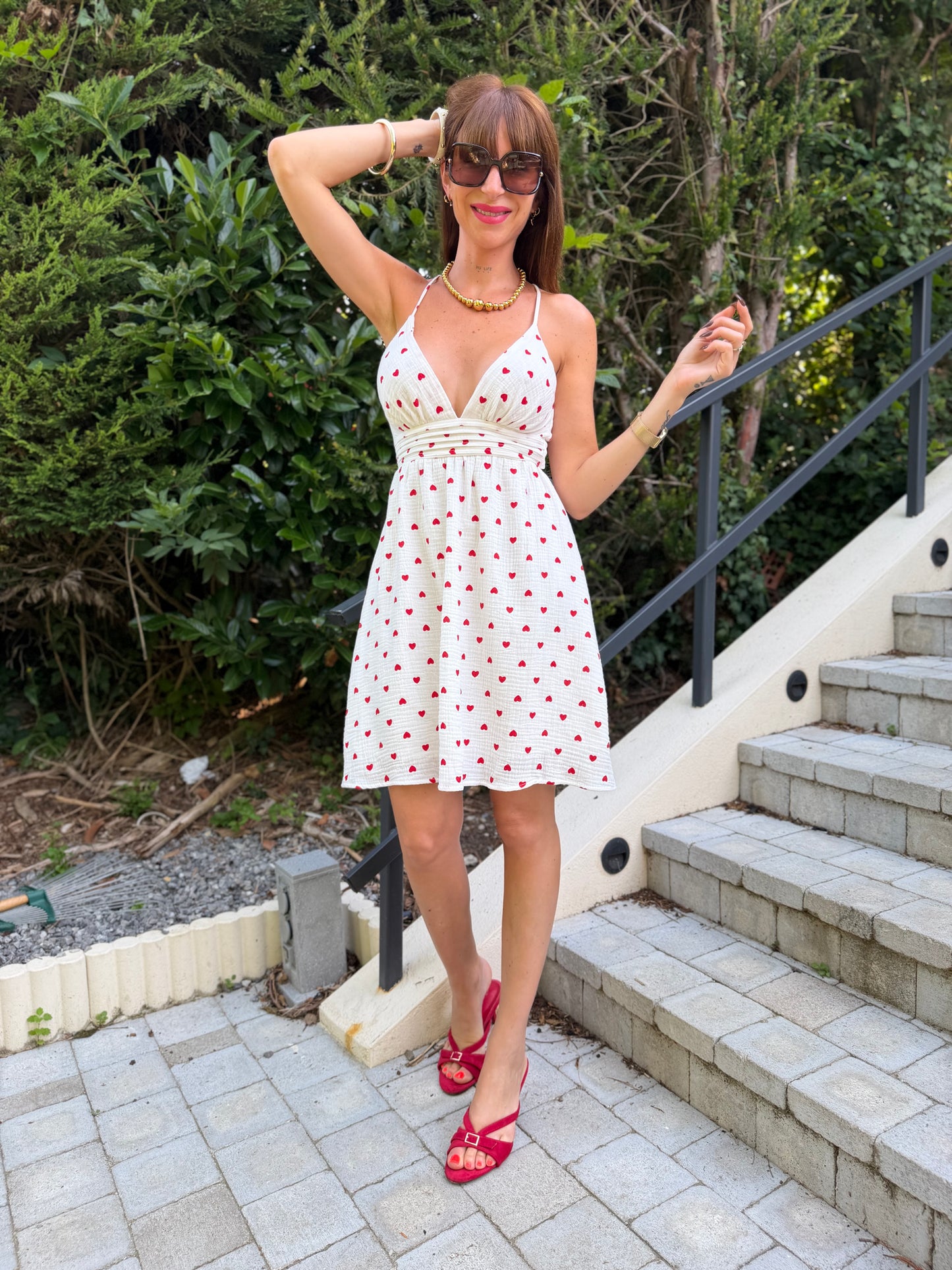 Robe Dos Croisé Cœur