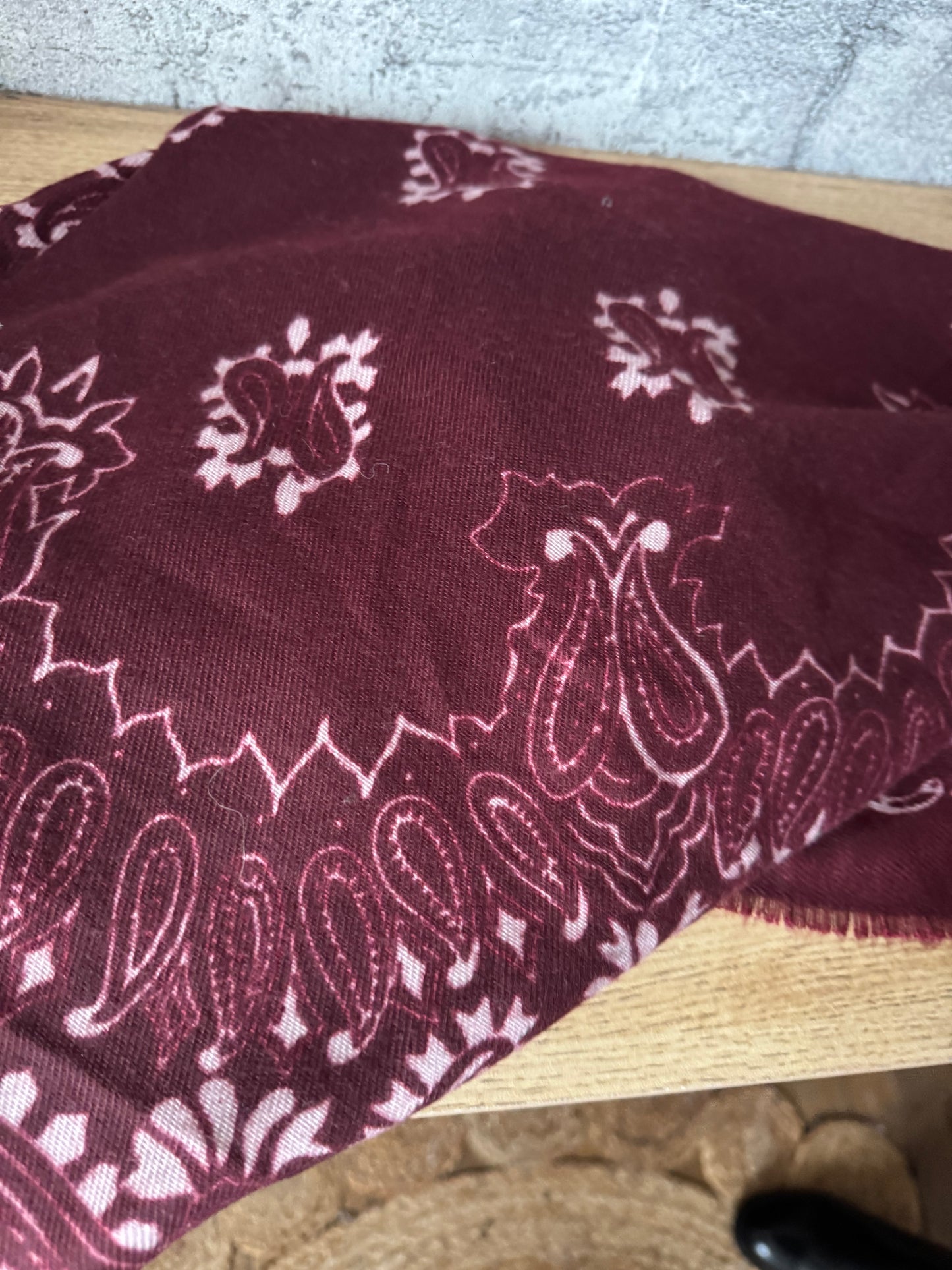 Écharpe Lola Bordeaux