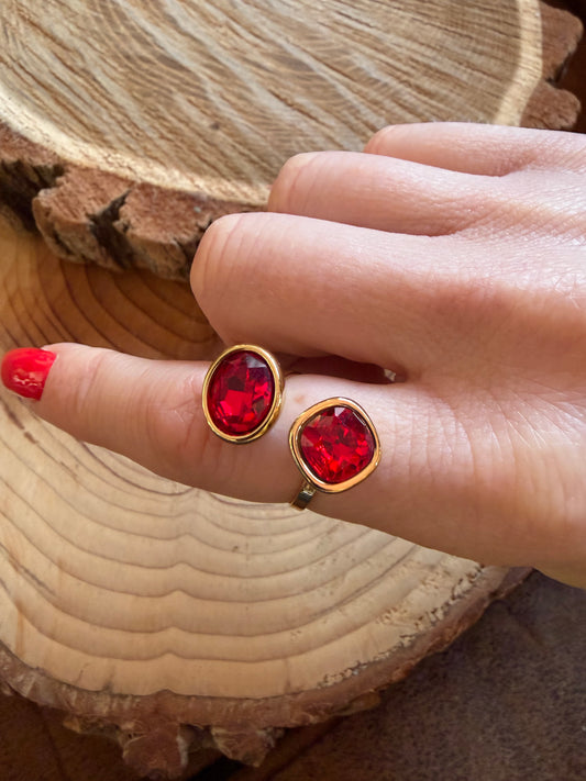 Bague Pierre Rouge