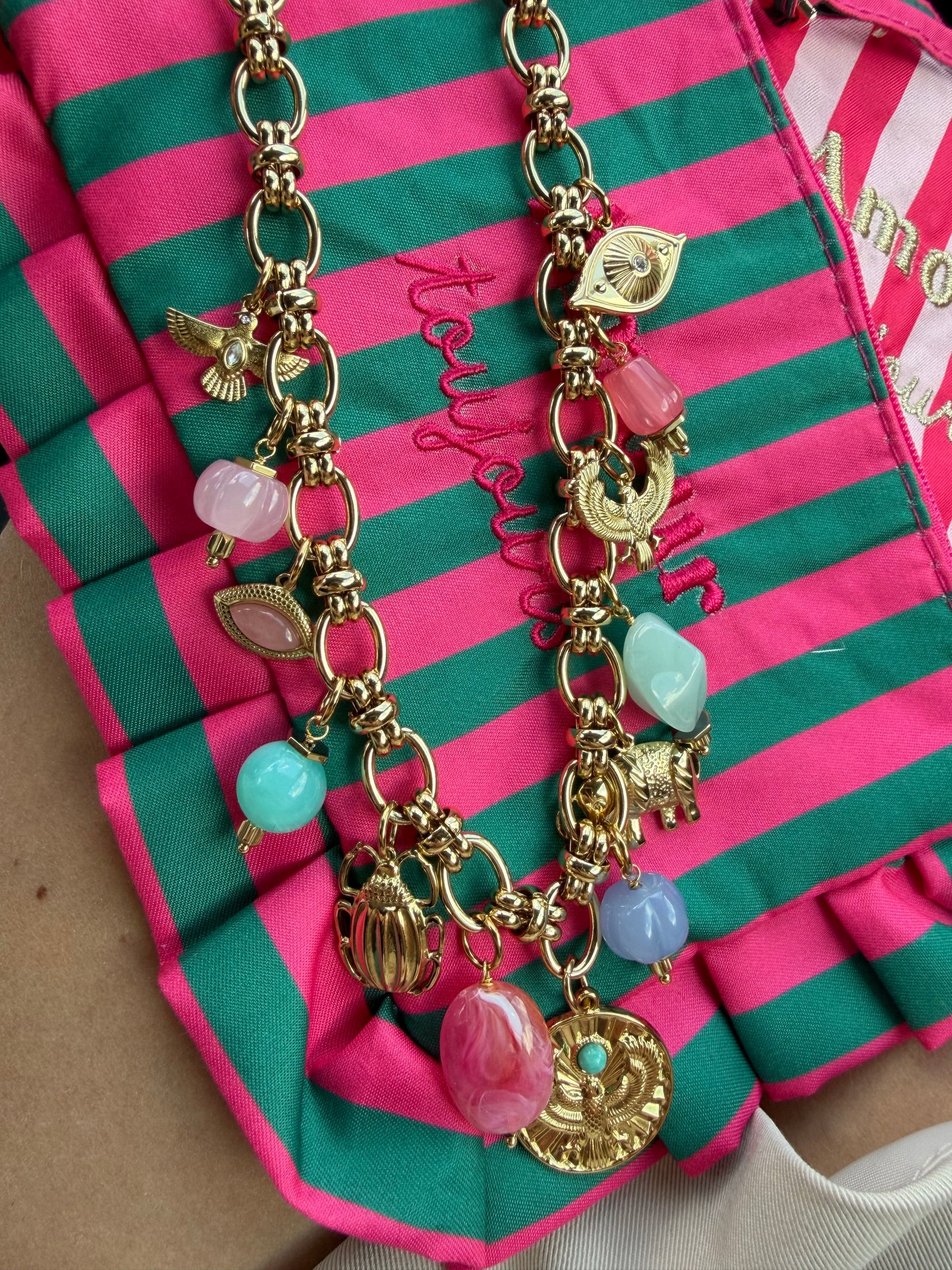 Collier Breloques Premium