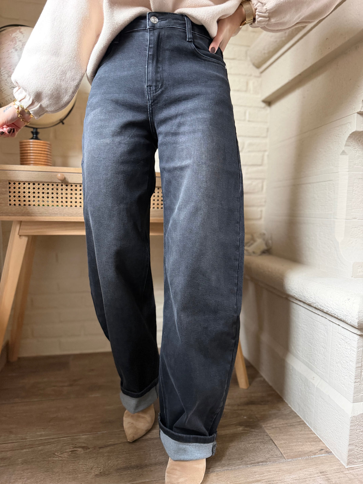 Jean’s Ballon Extra Long Gris