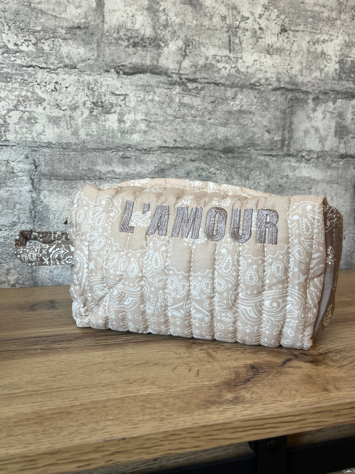 Trousse L’Amour Beige