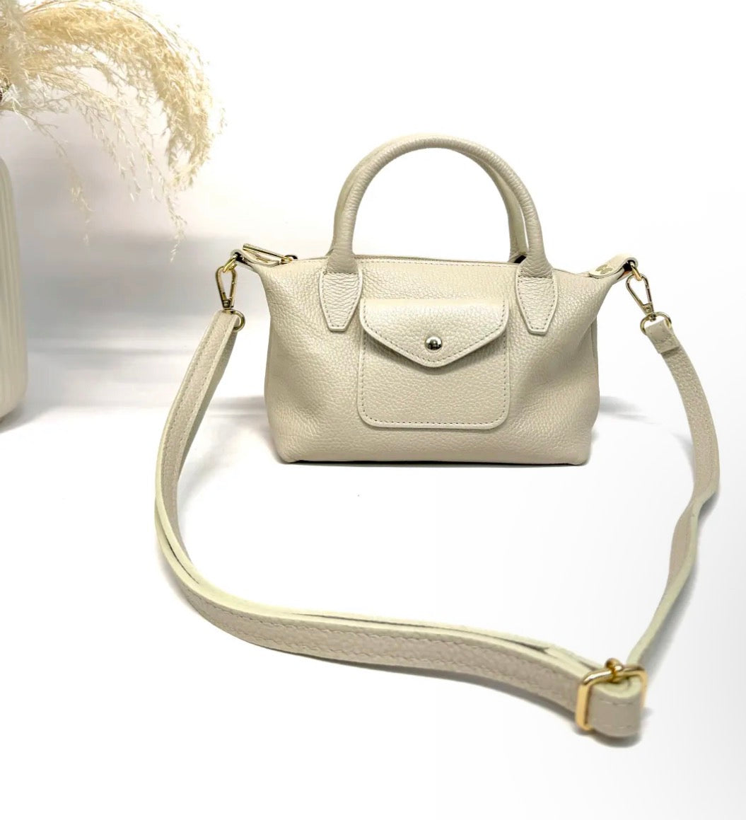 Sac CUIR Beige