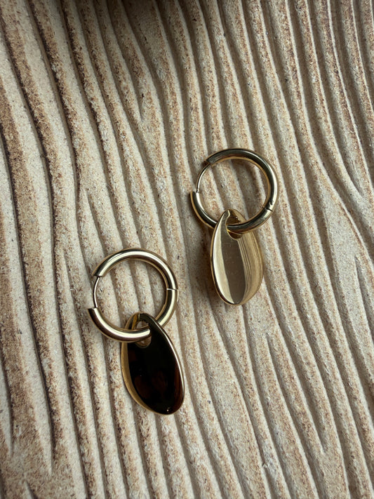 Boucle D’oreille Mao doré