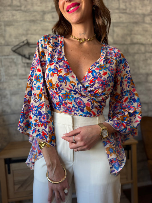 Top Lilou Violet
