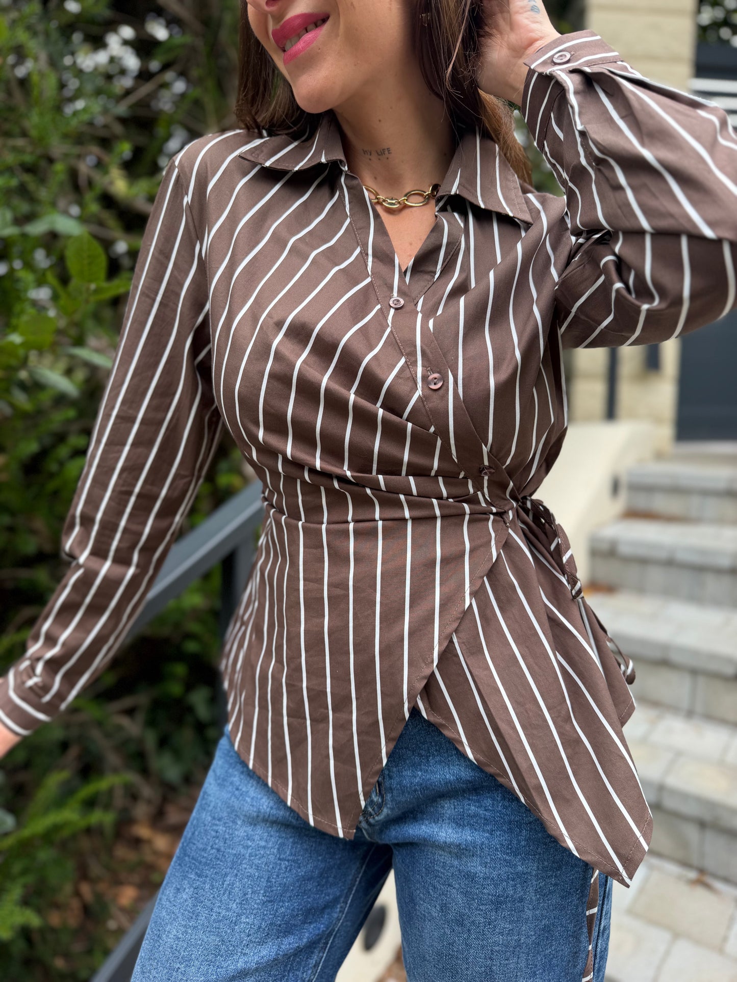 Chemise Cache Cœur