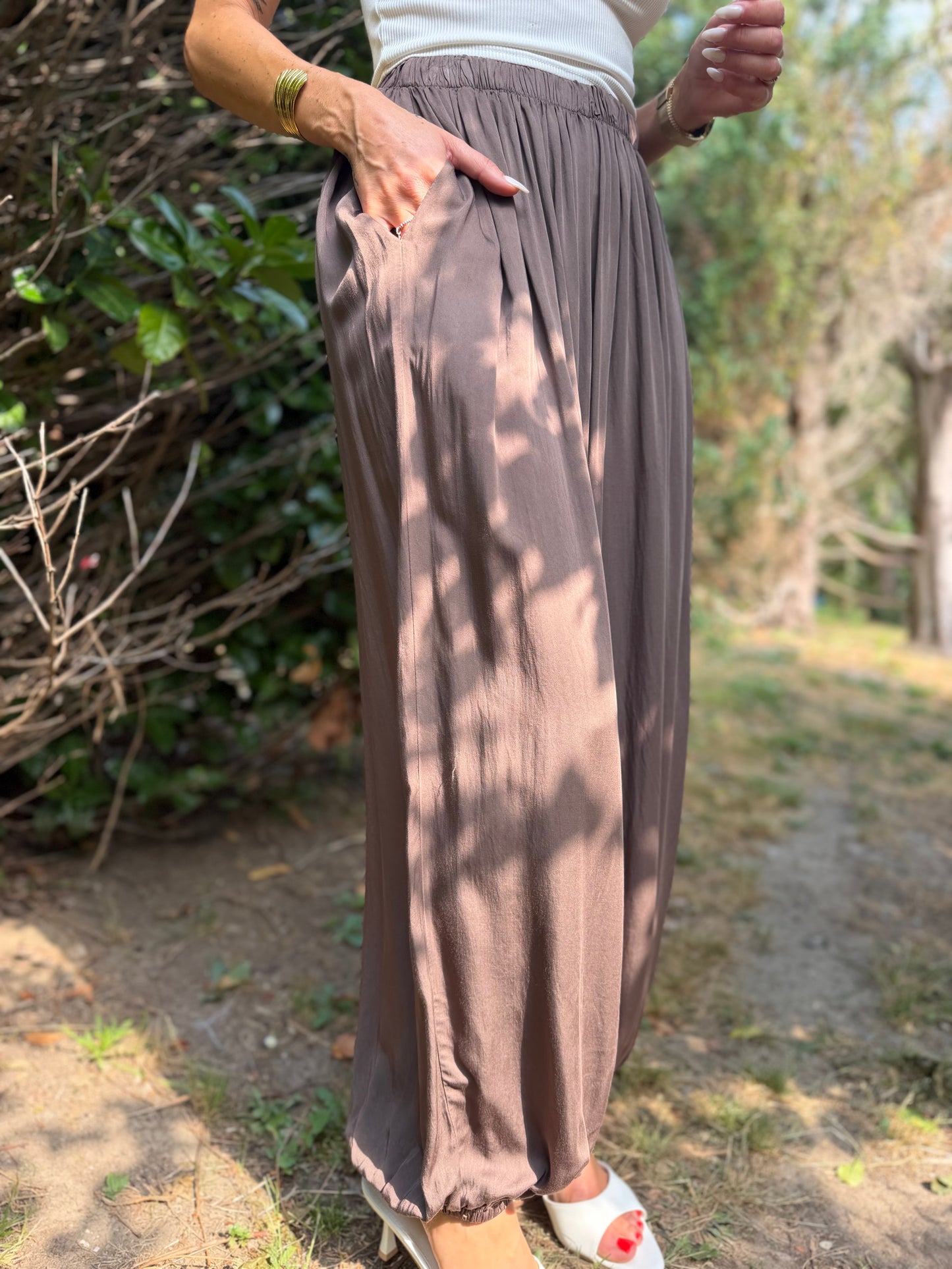 Pantalon Aladin Marron