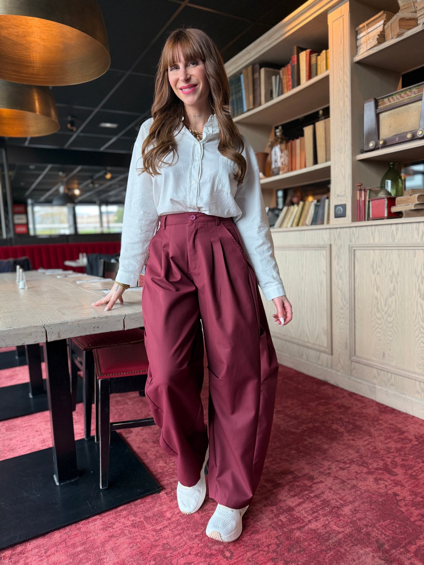 Pantalon M. Bordeaux