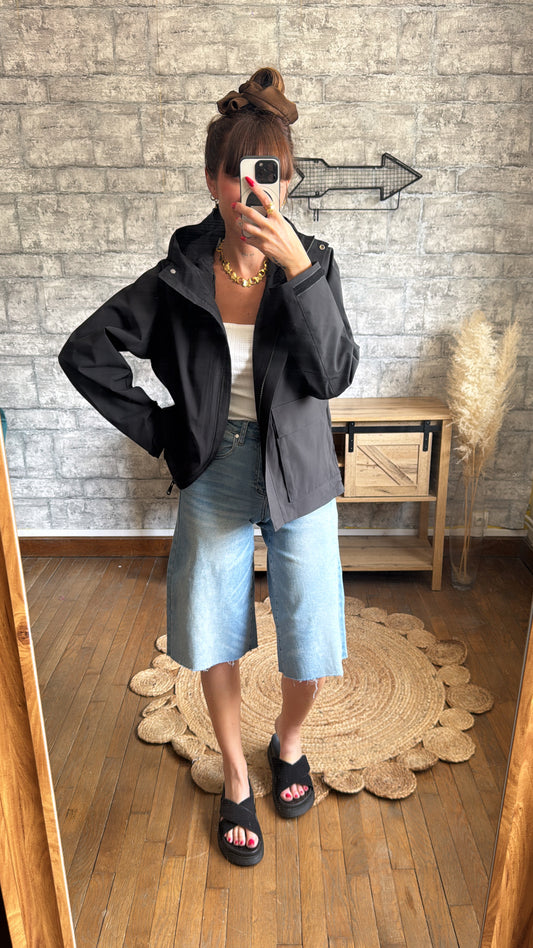 Imperméable Léo Noir