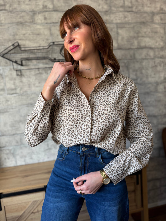 Chemise Léopard