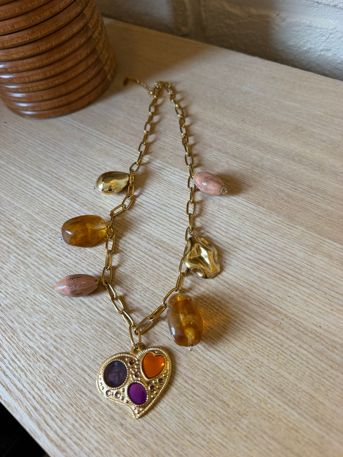 Collier Cœur Color