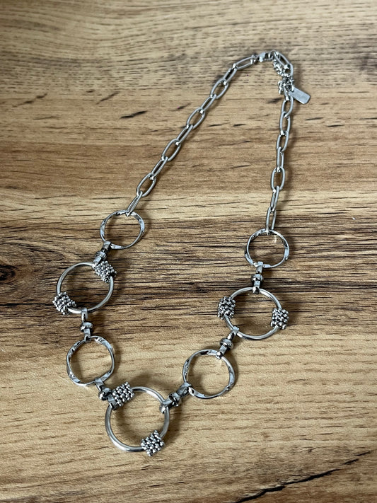 Collier Anneau Argent