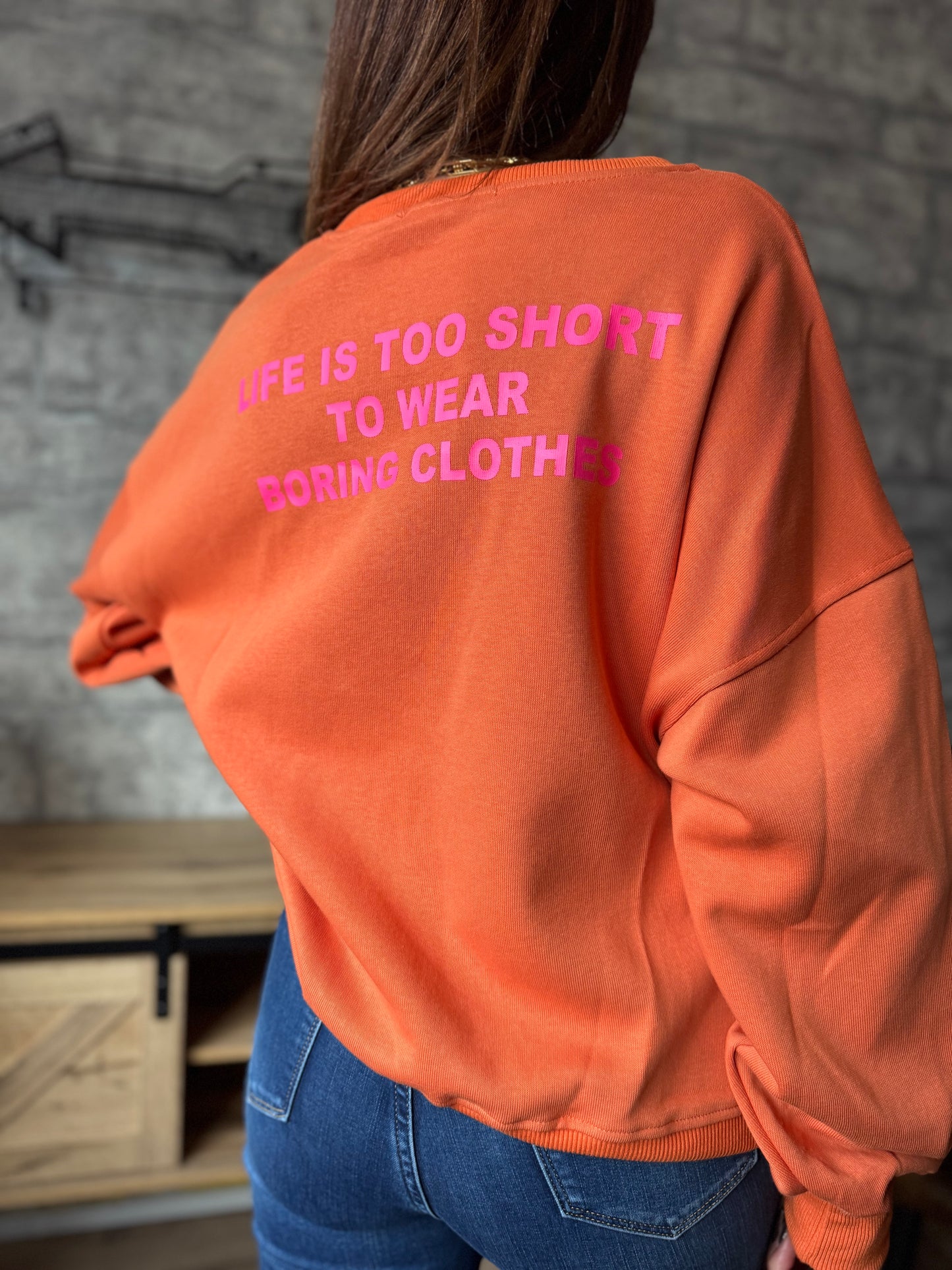 Sweat Life is Good Orange