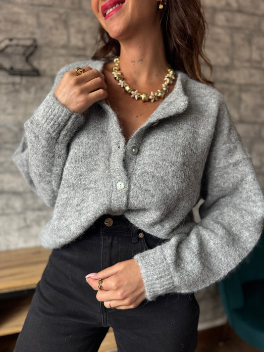 Gilet Elliot Gris