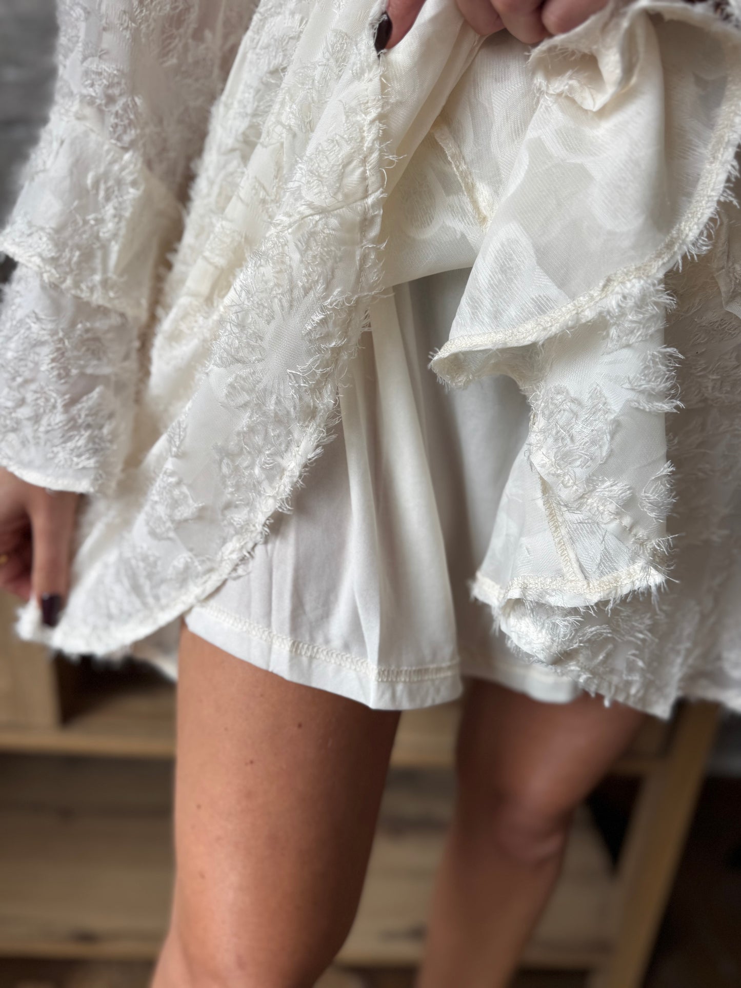 Robe Emy Bis Écru