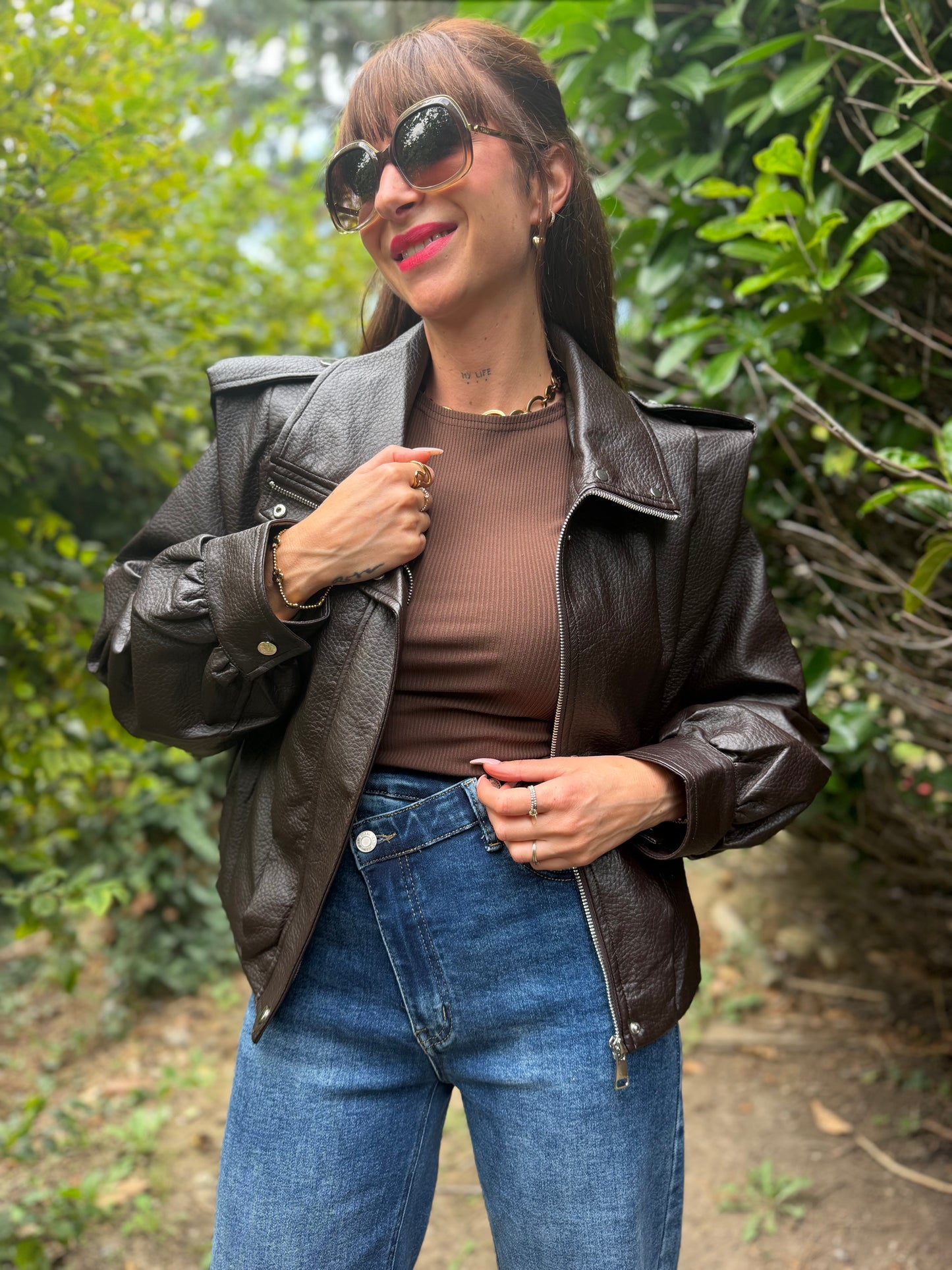 Veste Albane Chocolat