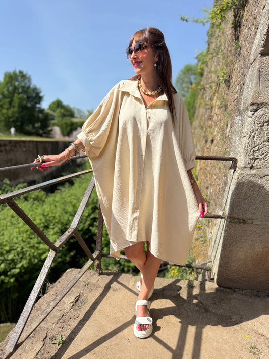 Robe Tunique Sable 🇫🇷