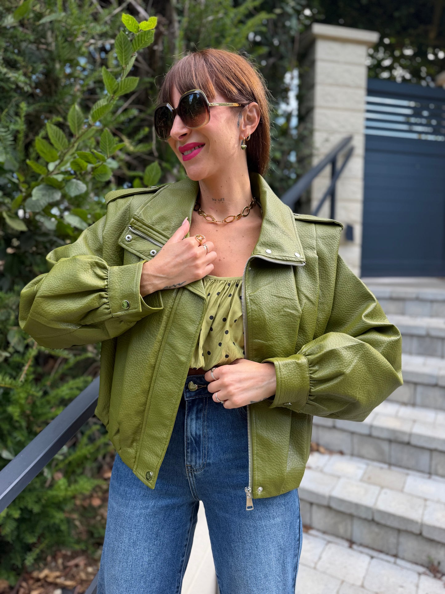 Veste Albane Vert Olive