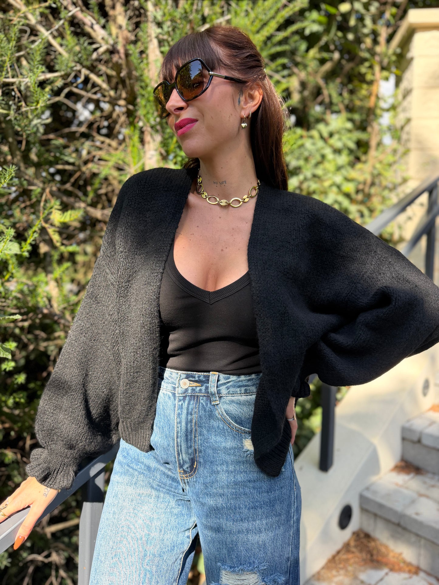 Gilet Cocoon Noir