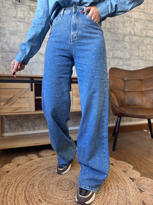 Jean's Strass Extra long