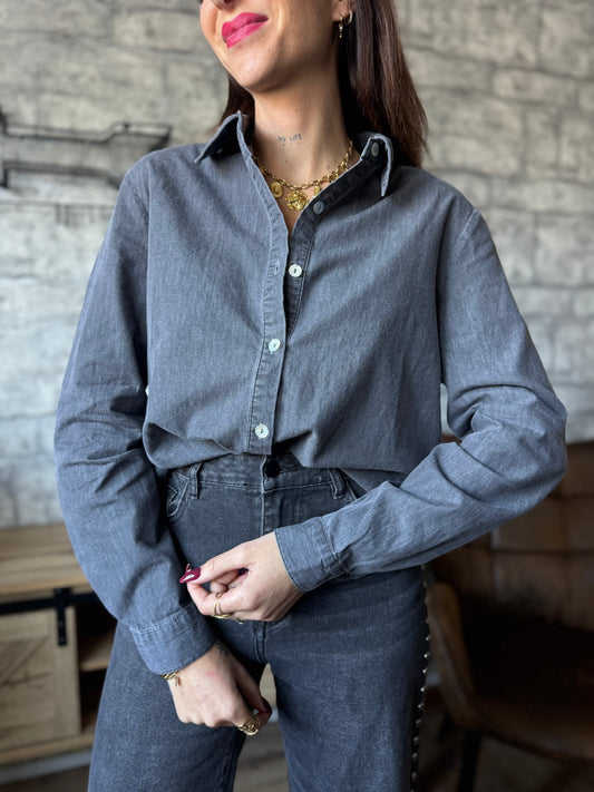 Chemise Lio Gris