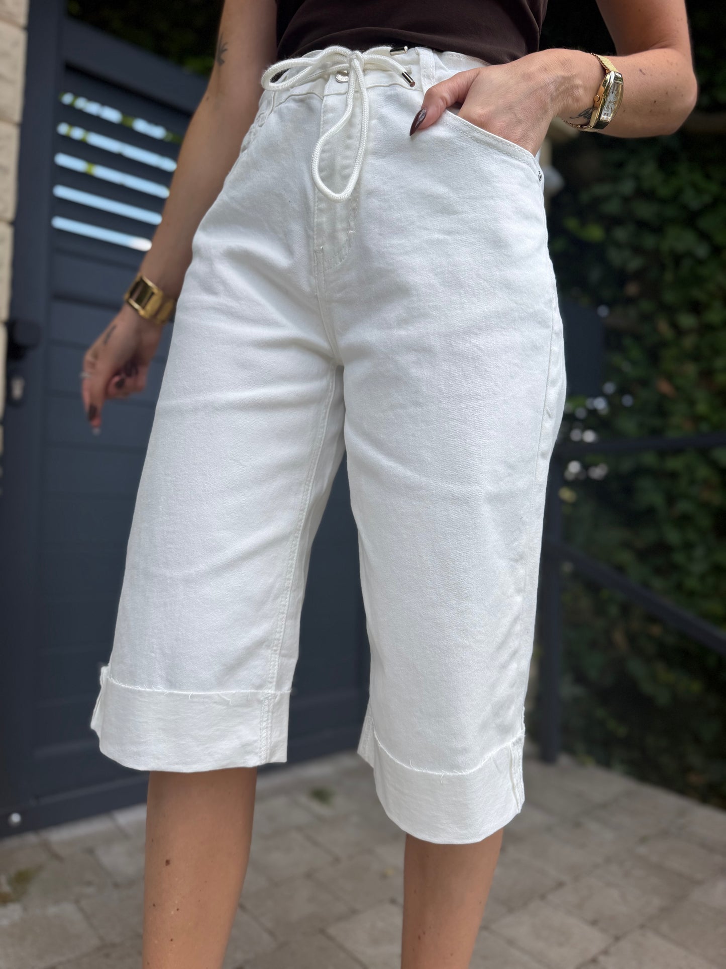 Short Bermuda Blanc