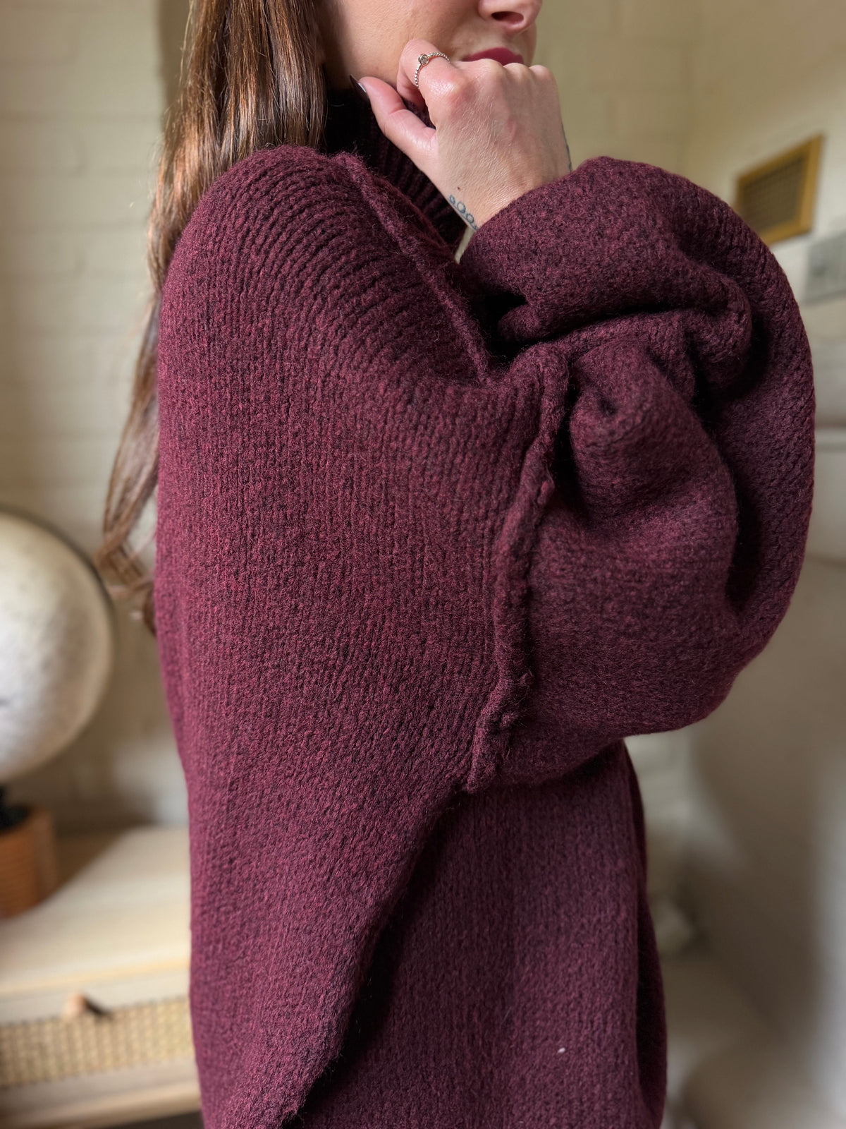 Pull Émilien Bordeaux