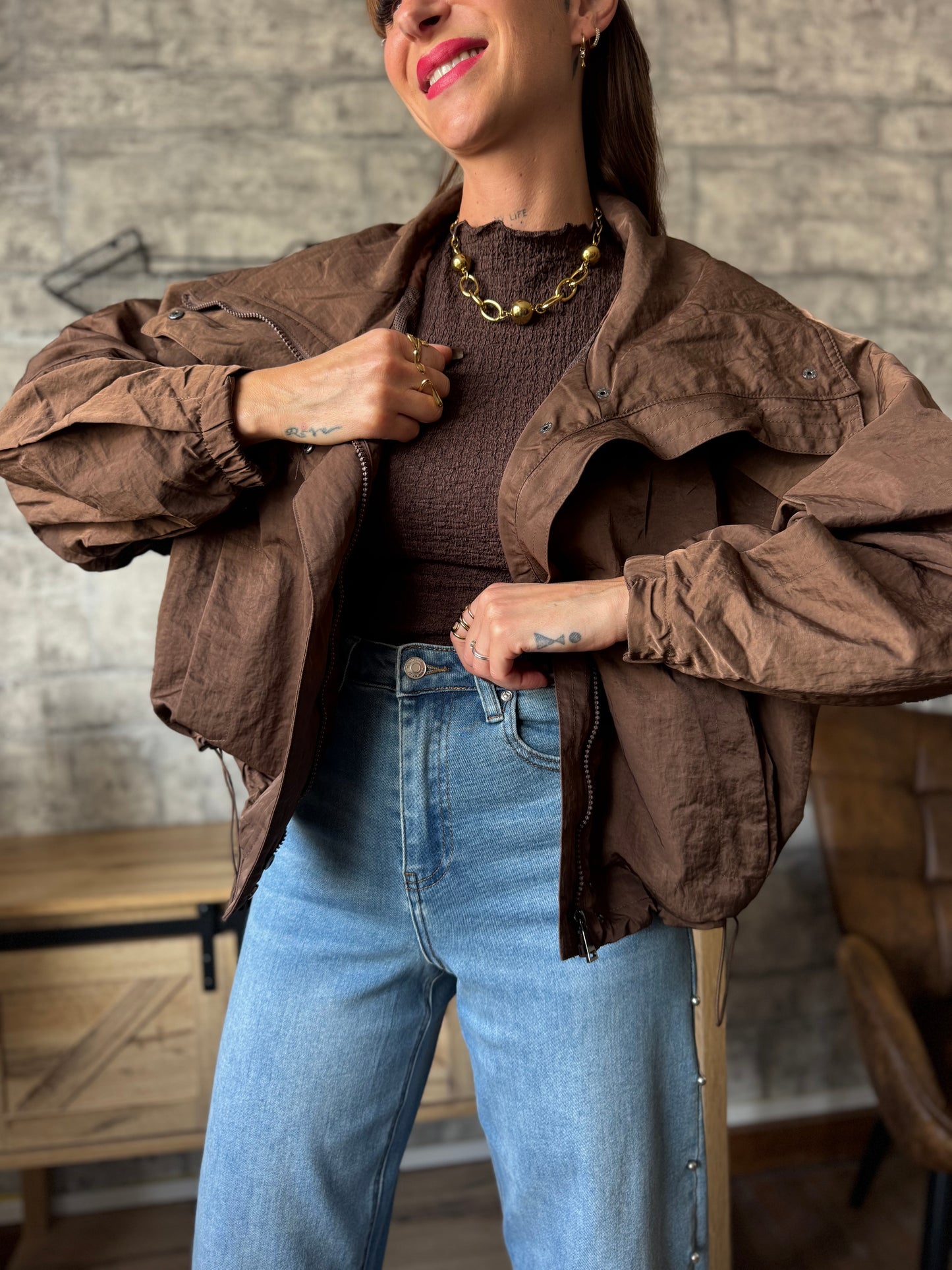 Veste Burgundy Chocolat (taille 42)